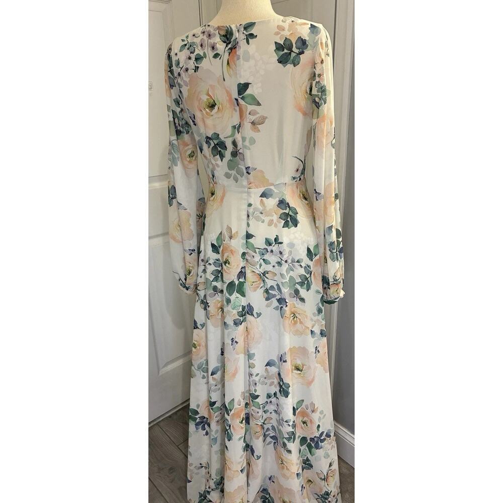 Yumi Kim x BHLDN Sunday Rose Floral Long Sleeve Maxi Dress Cottagecore Size 8 - Picture 5 of 14